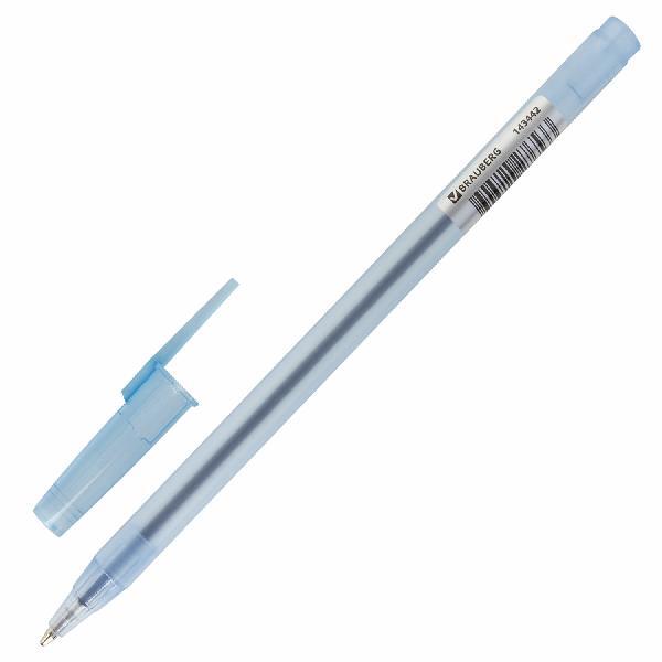 Ручка шариковая BRAUBERG i-STICK СИНЯЯ,пишущий узел 0,7 мм линия письма 0,35 мм