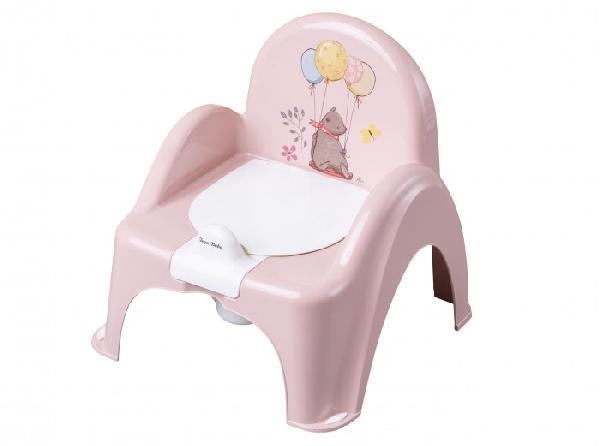 Горшок-стульчик детский"Лесная сказка"светло-розовый