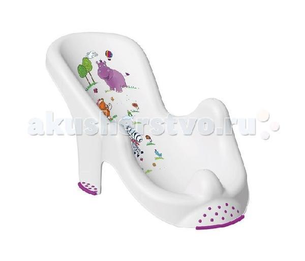 Кресло в ванну "HIPPO" нескольз.белая