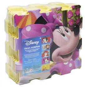 Пазл-коврик Disney "Минни Маус: Милые подружки" (EVA, 9 дет., размер 1 детали 31х31 см)