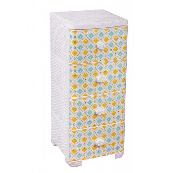 Комод плетеный "Скандинавия" 4-х секционный