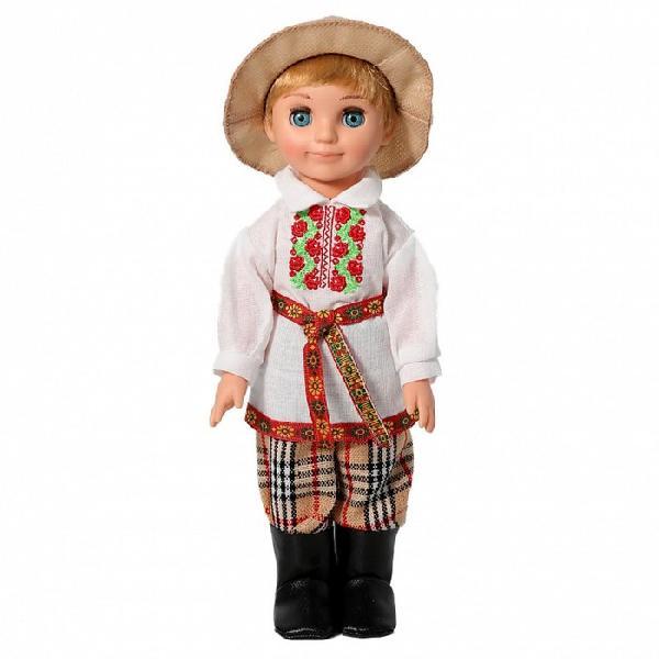 Мальчик в белорусском костюме 30 см.кукла пластмассовая