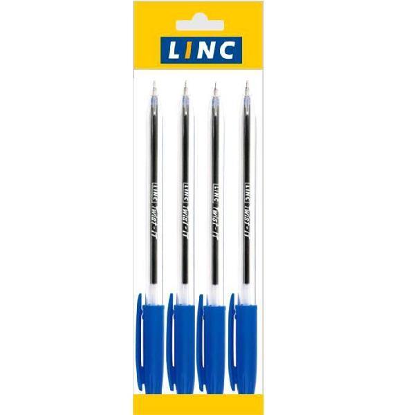 Ручка шариковая Ling Twist 0,70мм синий