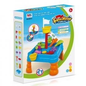 Стол для игр с песком и водой "Hualian  Toys "Водяная мельница"(40х40х59см)