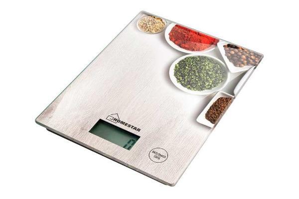 Весы кухонные электронные HOMESTAR HS-3008, 7 кг, специи (10216170/210820/0217118/7, КИТАЙ )