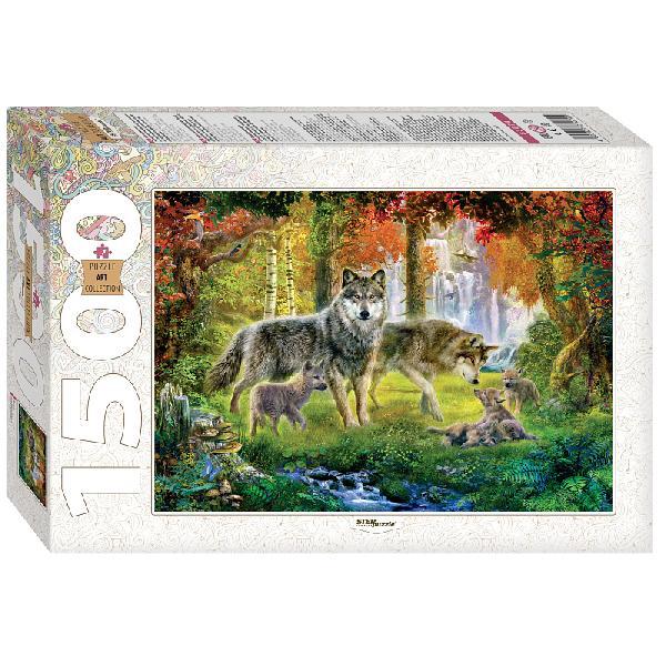 Мозаика "puzzle" 1500 "Волки" (new)
