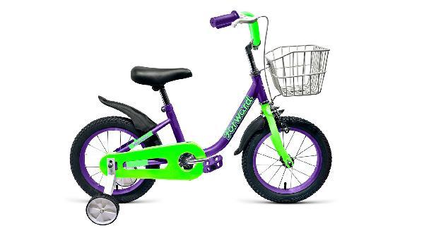 Велосипед FORWARD BARRIO 16" (16" 1 ск.)бирюзовый,зеленый,красный,розовый,фиолетовый,черный