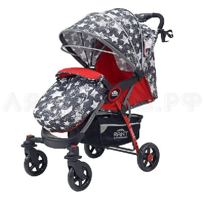 Коляска детская "Jass" RA004 Stars graphite