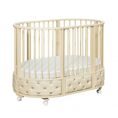 Кровать детская круглая EVA VIP (слоновая кость)