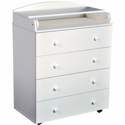 Комод детский Victoria 804 ЛДСП белый