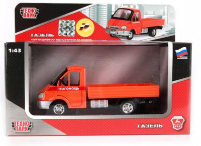 Газель Технопарк мет.инерц.бортовая техпомощь открыв.двери и капот 3302-18 в кор. GAZKUNG18-R