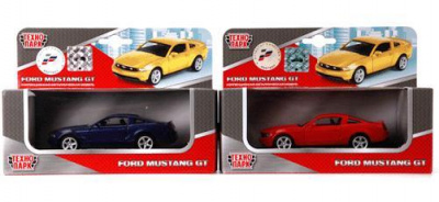 машина Технопарк мет.инер.открыв. FORD MUSTANG GTдвери в русск. коробке 67310