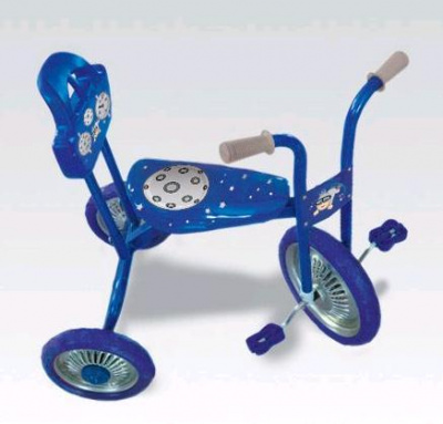 Велосипдед трехколесный Лунатики синий