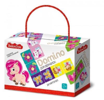 Домино "Для девчонок" Baby Toys арт.04065