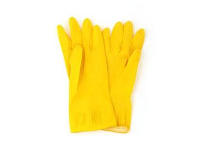 Перчатки резиновые желтые ПРЕМИУМ VETTA L