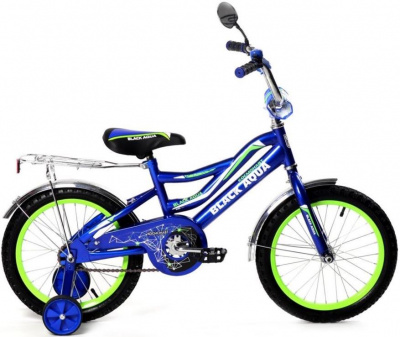 Велосипед ВА Космонавт 14",1s 2017 (синий) KG1416
