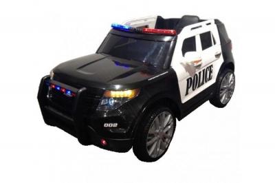 Детский электромобиль Barty  Ford Полиция, черно-белый