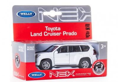 Игрушка модель машины 1:34-39  Toyota Land Cruiser Prado