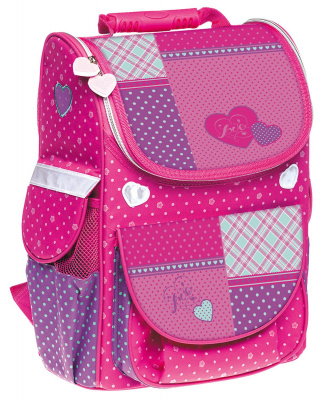 Рюкзак HATBER BALANCE Лоскутный стиль 38х29х16см.