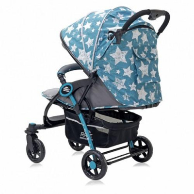 Коляска прогулочная "Elen"RA001 Stars blue