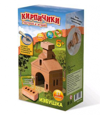 Кирпичики.Конструктор "Избушка"