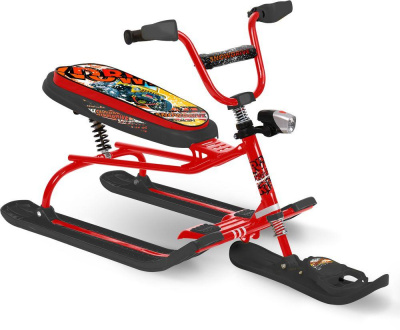 Снегокат "Ника Showdraive 2" (красный каркас)