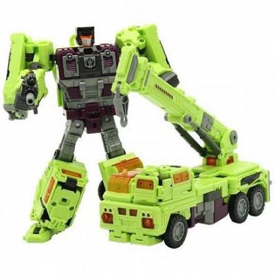 1 Toy Трансботы "Инженерный батальон XL:Мега Кранер"(блистер,из 6шт.собирается большой робот)