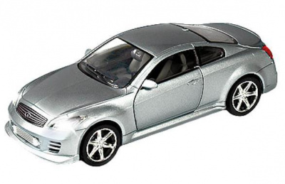 Машина "Технопарк" металл. инерц. INFINITI 1:32 свет + звук в кор.63794(N)