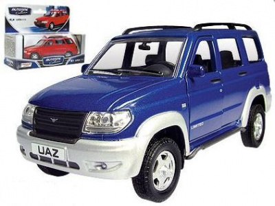 маш UAZ PATRIOT гражданская 30182W-RUS