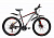 Велосипед Black Agua Cross 2782 matt D 27,5" (черно-красный)