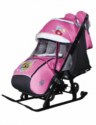 Санки-коляска Galaxy kids 1-1 plus