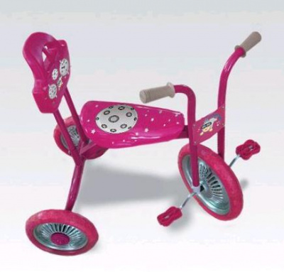 Велосипед трехколесный Лунатики розовый 