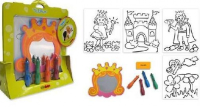 Набор для рисования в  ванной "Принцесса"