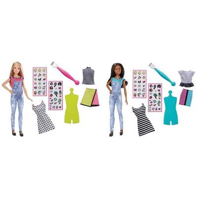 Barbie. Игровые наборы «EMOJI» брюнетка