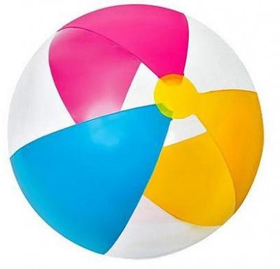 Надувной мяч цветной