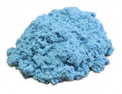 Космический песок.Песочница+формочки  1 кг Голубой (коробка)КП01Г10Н