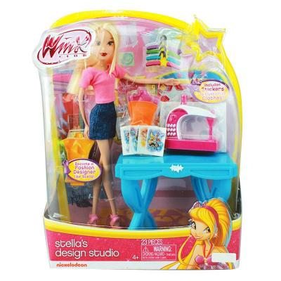 Игрушка кукла WINX CLAB с набором "Модный дизайнер"