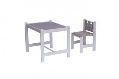 Комплект "игровой мебели PIXI (стол+стул)коричневый