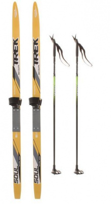 Комплект лыж TREK Blazzer (Маяк/Валамаз/135/95(+/-5см),крепление: КМУ 001)