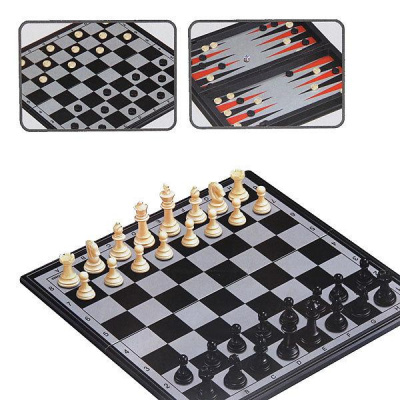 Настольная игра Шахматы 3 в 1