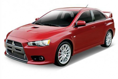 Игрушка модель машины 1:34-39 Mitsubishi Lancer