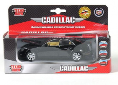 Машина "Технопарк" металл.Cadillac  свет+звук, открыв.двери H-001-WB