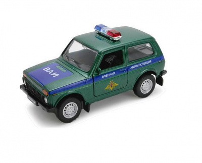 Игрушка модель машины 1:34 Lada Военная автоинспекция 