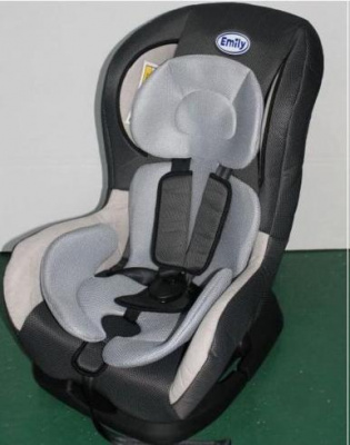 Автомобильное кресло "EMILY"д/детей весом от 0-13/от 9-18кг серый-красн LB-303В/4Е