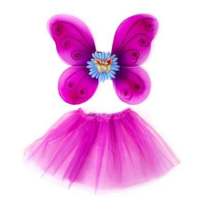 Карнавальный костюм "Сноу-бум" юбка с крылышками 