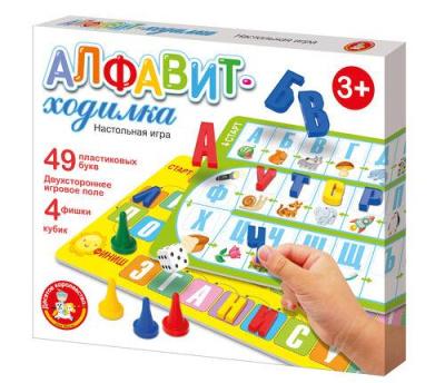 Игра настольная ходилка "Алфавит"