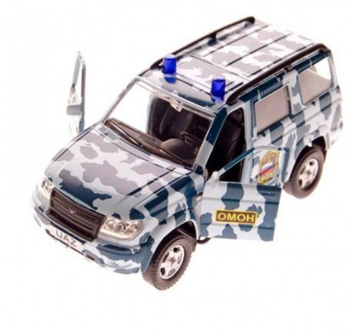 маш. метал. UAZ Patriot ОМОН 