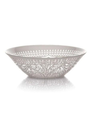 Boho"Салатник закаленный беж.163мм